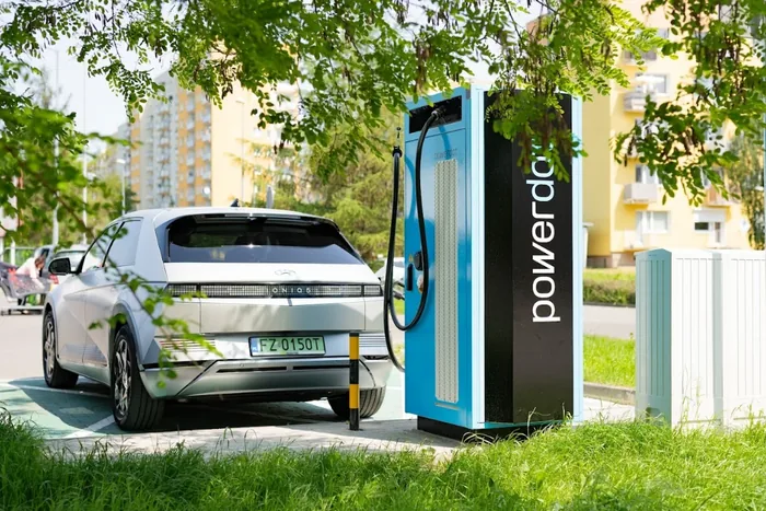 Tesla Supercharger fast charging station